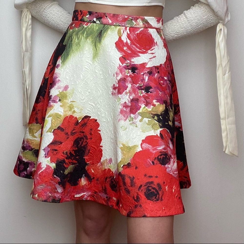 Floral Circle Skirt (WO)